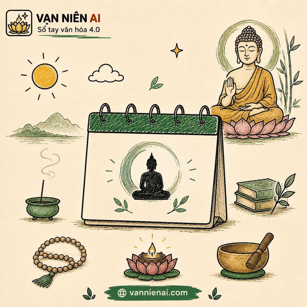 Phật pháp hôm nay: Nuôi dưỡng tâm an lạc và trí tuệ giữa đời thường